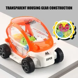Police Concept Light & Sound Toy Car Battery Operated (Multicolor)-image-43