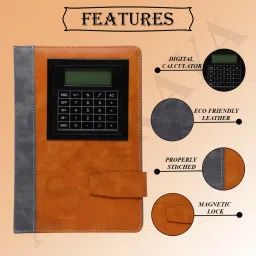 astikaya Diary with Calculator A5 Notebook Regular 200 Pages image 4