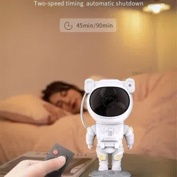 nyrwana delivering smiles in inida Starry Night Light Projector Astronaut LED Projection Lamp with Remote Control Night Lamp image 4