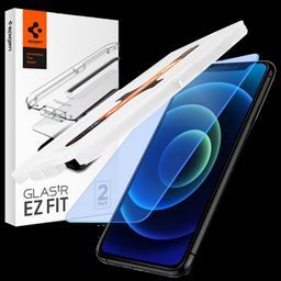 spigen GlastR EZ Fit Tempered Glass for Apple iPhone 12 Pro Max (Anti Blue Light Technology)-image-65