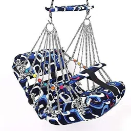 Cotton Baby Big Swing 1-3 Year Folding & Washable With Safety Belt Indor-Outdor-12