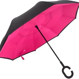 Double Layer Automatic Inverted Reversible No Drip Umbrella with C Shape Handle Umbrella-3