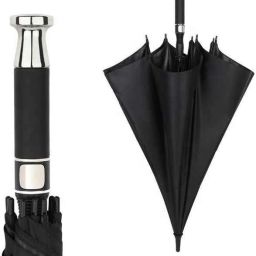 Big Large Sport Golf,Rolls Royce Silver Metal Handle Umbrella-20