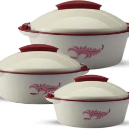 Crisp Jr Deluxe Pack of 3 Thermoware Casserole Set-image-92