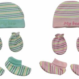 Mitten & Booties for New Born Baby (0-6 months)-6