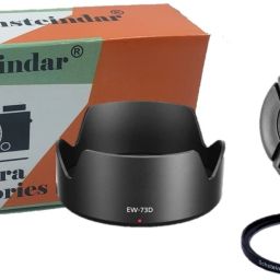 Schsteindar Combo Replacement ( 73d Lens Hood + 67mm Lens Cap + 2pcs 67mm UV Filters )Lens Hood-image-4