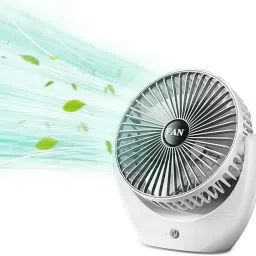 Ozoy Rechargeable 4000mAh Desk Fan,Portable USB Powered Quiet Table Fan 3-Blade Cooling Mini Portable Table Fan-2025 USB Fan-18