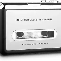 Tobo ezcap218 Portable Super USB Cassette Capture Cassette Tape to MP3 Converter Tape 0 inch CD Player-33