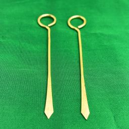 Wick Stimulator/Vilakku Thiri Thoondi/Vilakku Thiri Kambi/Diya Stimulator Brass (Pack of 2) Table Diya-image-31