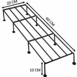 jncrafts SET OF 4 PLANTER STAND Plant Container Set image 3