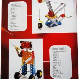olympia GAMES AND TOYS Junior Techno Mechanical Engineering Educational Toy Kit Constructive Building Blocks and Models Construction Set for Kids Both Boys and Girls (Age 5 to 12, Multicolor) image 4