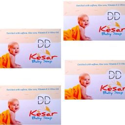 KESAR BABY SOAP WITH SAFFRON&VITAMIN E FOR BABIES HEALTHY SMOOTH SKIN PACK OF 4-image-69