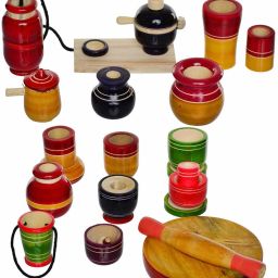 MaMu Handcrafted Wooden Kitchen Play Set for Girls (Color May Vary)-72