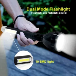 50 Watt 2 in1 Long Range upto 1km Waterproof 4 modes Usb desk light 8 hrs Torch Emergency Light-13