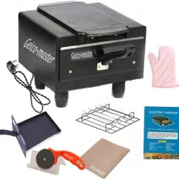 Mini Non Stick Tandoor 1500 watt Light Wait SS Element Powder Coating Body seat Electric Tandoor-image-21