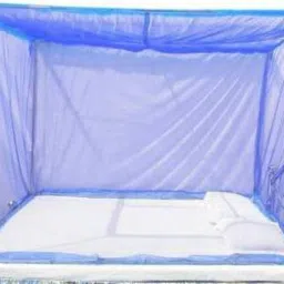jim-dandy Polyester Kids Washable Premium soft Mosquito net double bed (6*6) Mosquito Net image 3