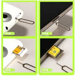 Sansuka 1pc Sim Ejector Pin Key Open Tool for All Mobiles Andriod Sim Adapter image 3
