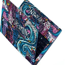 FineArts Full Body Laptop Skin For 14 to 15.6 inch Laptop - Day Dreaming Self Adhesive Stretched Vinyl Laptop Decal 15.6-image-86
