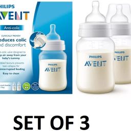 Avent Anti Colic Bottle (Twin Pack of 3) - 260 ml-image-56