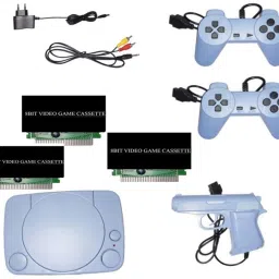 COUNTACH inbuilt game with 3 8bit cassettes TV Classic video game console 1 NA GB with 30 to 40 games in built ,with 1 cassette-23