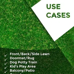 flipkart smartbuy Artificial Grass, PP (Polypropylene) Floor Mat image 2
