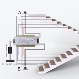Volt Vision Stair Light Controller Compatible With 32 Stair Smart Sensor Controller 12-24V image 4