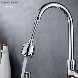 gopinath autolink 360 Degree Rotatable Water Faucet Filter Shower Nozzle Adapter 2 Mode Faucet Set image 3
