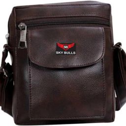 Men & Women Brown Messenger Bag - Regular Size-image-63