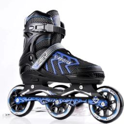viel spiel 3 Wheel Adjustable with 100 MM PU In-line Skates In-line Skates - Size 6-9 UK image 1
