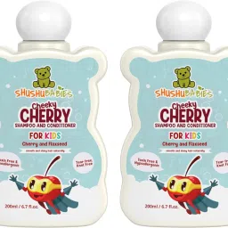Cheeky Cherry Shampoo & Conditioner | For Kids (4-12 Years)| pack of-2 (2x200ml)-picture-14