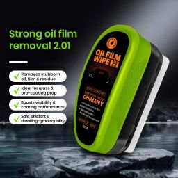 Car Glass Oil Film Remover 150ml with Brush | Reusable Glass Cleaner Windshield Repair Kit-21