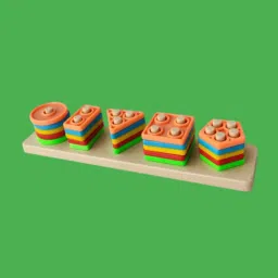 Geometric Shape Sorter Puzzle Toy Shape Matching Blocks Color LC03.2623 Geo-picture-25