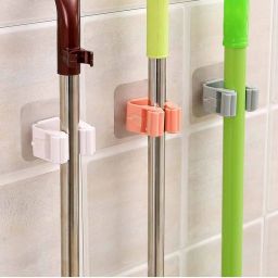 Magic Sticker Self Adhesive Hook for Broom/Wiper/MopBHx1.120 Pack of 1 Pcs Regular Organizer-image-17