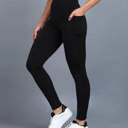 Color Block Women Black Tights-image-8