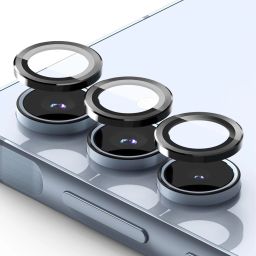Besmon Back Camera Lens Ring Guard Protector for Samsung Galaxy A35 / A55 camera lens protector and Aluminum Alloy Rings Black-picture-15