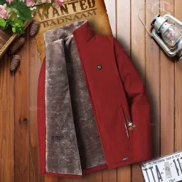 Men Solid Casual Jacket-image-14