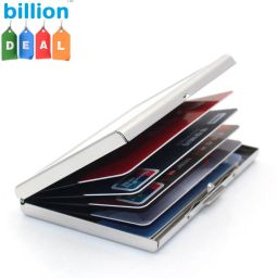 High Quality Steel Plain Executive ATM 6 Card Holder-image-48