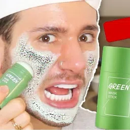 Green Tea Cleansing Mask Stick for Face Face Shaping Mask-10