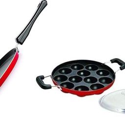 Non-Stick Dosa Tawa Pan Tawa/Dosa Tawa/Dosa Pan/Roti Tawa/Chapati Tawa Tawa 2328 cm diameter with Lid-22