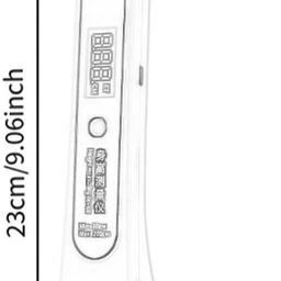 mt brothers Ultrasonic Height Measuring Device White Accurate Digital Electronic Display Height Gauge image 2