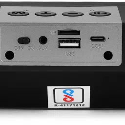 SoRoo SR-588 Premium Soundbar 2000mAh Battery |X Bass | Up to 8hrs Surrounded Sound 20 W Bluetooth Soundbar-17