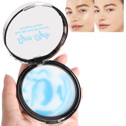 Oil Control Gel Pressed Powder, Translucent Jelly Setting Powder Compact-10