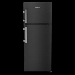 LIEBHERR Pure 245 Litres 2 Star Frost Free Double Door Refrigerator with Antibacterial Gasket (TCLbsB 2411, Black Steel)-image-11
