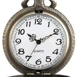DSR NARUTO WORD Metal Bronze Analog Vintage Style Round Dial Quartz Unisex Antique Key chains Pocket Watch Keychain with Roman Numbers with Small Box Antique Pocket Watch With Rings Metal Alloy, Chain Alloy Metal Pocket Watch Chain-image-71