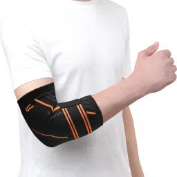 Elbow Support Air Pro, Black & Orange, XL, 1 Unit Elbow Support-image-45