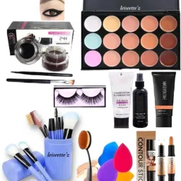 Bridal waterproof makeup combo kit for professional look (kit of 12)-29