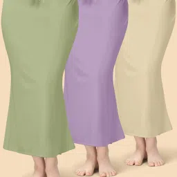 Trendmalls 3-Pack-P01 Lycra Blend Petticoat-image-3