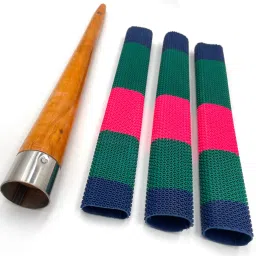Octopus 3 Cricket Bat Grip, superior comfort grip With 1 Wooden grip cone Super Tacky-10