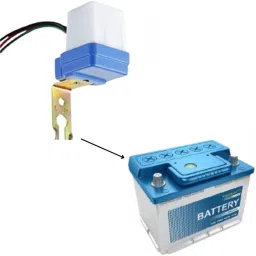 Lampion Electronics 12 Volt DC Battery Operated Auto Day/Night On-Off Sensor Switch 1Pc Smart Switch-41