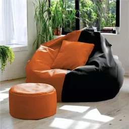 m easy craft 4XL Tear Drop Bean Bag Cover(Without Beans) image 3